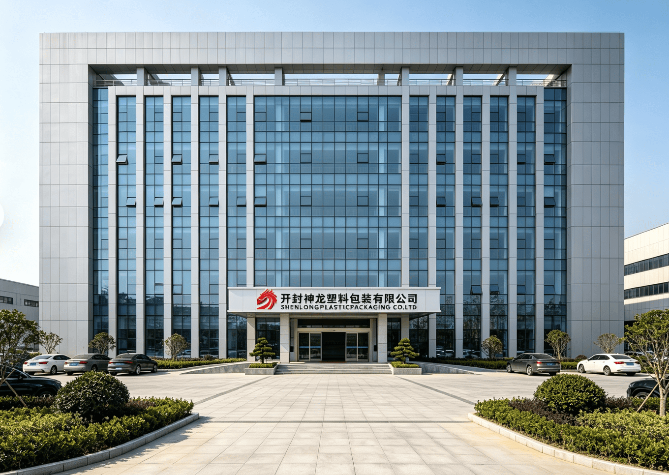 Plastic Packaging factory building and headquarters in Kaifeng Henan